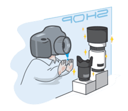 CAMERA GUY sticker #833683