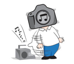 CAMERA GUY sticker #833696