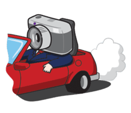 CAMERA GUY sticker #833697