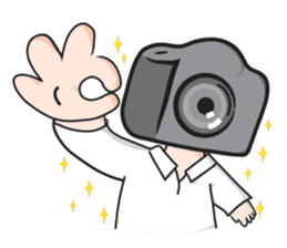 CAMERA GUY sticker #833700
