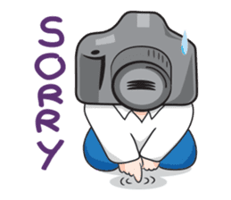 CAMERA GUY sticker #833703