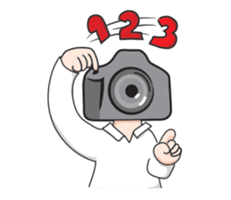 CAMERA GUY sticker #833707