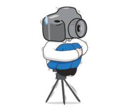 CAMERA GUY sticker #833709