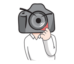 CAMERA GUY sticker #833710