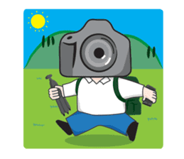 CAMERA GUY sticker #833712