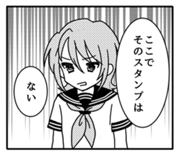 Manga Girls Sticker sticker #833850