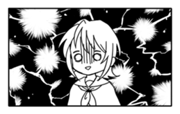 Manga Girls Sticker sticker #833858