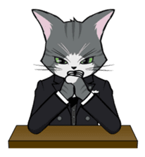 Cat Butler Darjeeling sticker #834061