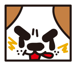square dog sticker #834481