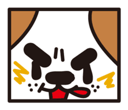 square dog sticker #834481