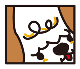 square dog sticker #834482