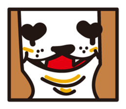 square dog sticker #834484