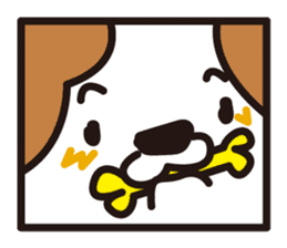 square dog sticker #834485