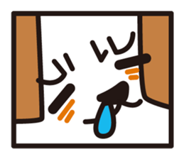 square dog sticker #834487