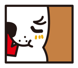 square dog sticker #834492