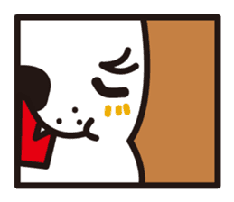 square dog sticker #834492