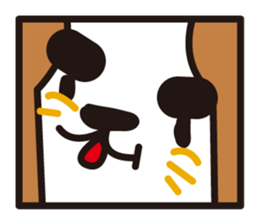 square dog sticker #834495