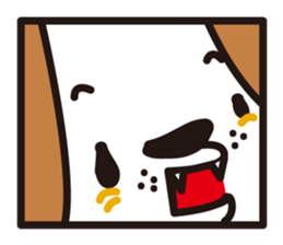 square dog sticker #834496