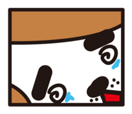 square dog sticker #834497