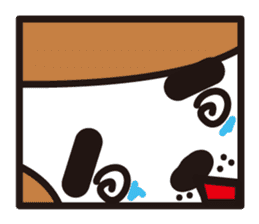 square dog sticker #834497