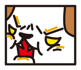 square dog sticker #834499