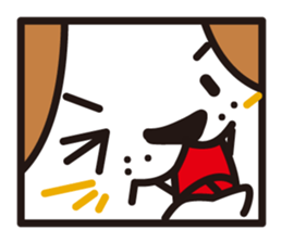 square dog sticker #834506