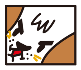 square dog sticker #834507