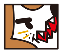 square dog sticker #834508