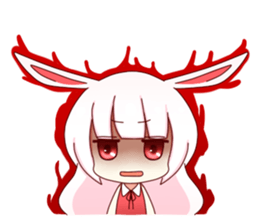 Yuki white rabbit sticker #834970