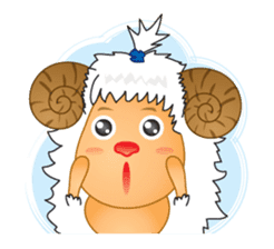 The sheep gang version2 sticker #835086