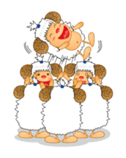 The sheep gang version2 sticker #835105