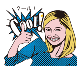 American POP DE POP sticker #835122