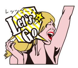 American POP DE POP sticker #835145