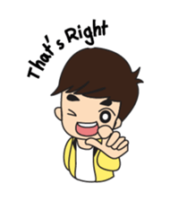 Cute Couple Go&Nana [English Edition] sticker #835200