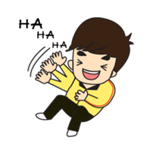 Cute Couple Go&Nana [English Edition] sticker #835211