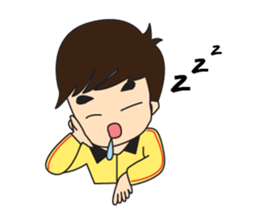 Cute Couple Go&Nana [English Edition] sticker #835212