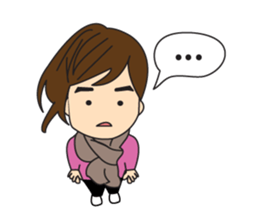 Cute Couple Go&Nana [English Edition] sticker #835215