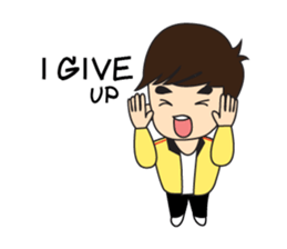 Cute Couple Go&Nana [English Edition] sticker #835218