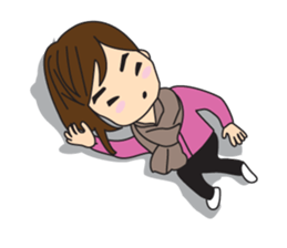 Cute Couple Go&Nana [English Edition] sticker #835226