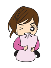 Cute Couple Go&Nana [English Edition] sticker #835228