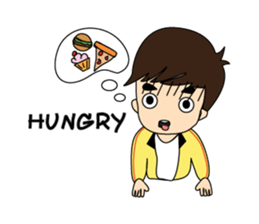 Cute Couple Go&Nana [English Edition] sticker #835231