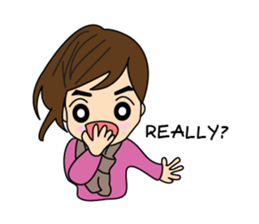 Cute Couple Go&Nana [English Edition] sticker #835236