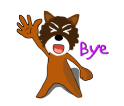 Crazy Dog sticker #835241