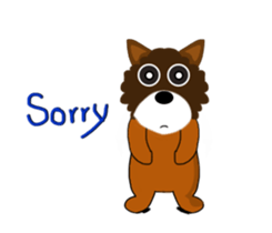 Crazy Dog sticker #835243