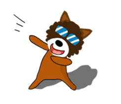 Crazy Dog sticker #835250