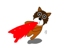 Crazy Dog sticker #835252