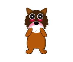 Crazy Dog sticker #835261