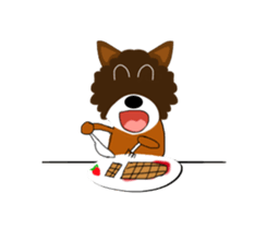 Crazy Dog sticker #835268