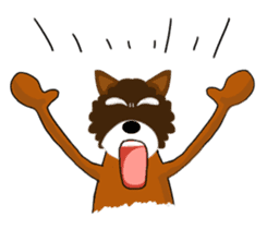 Crazy Dog sticker #835273