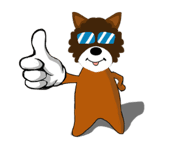 Crazy Dog sticker #835274